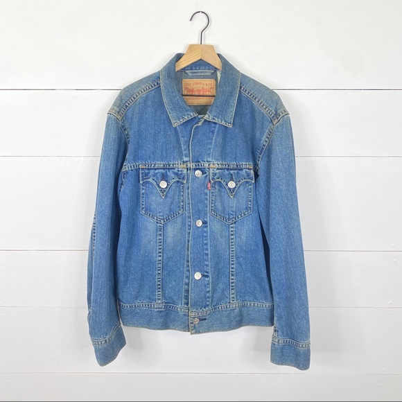 Levi's Type 1 Iconic Denim Jacket Size XL